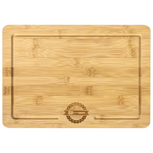 Tabla de cortar rectangular de bambú magnética miniatura 2