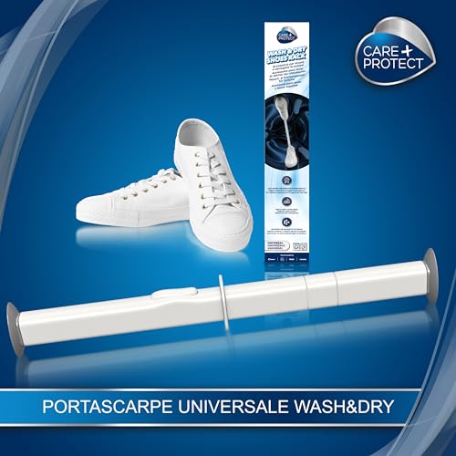 CARE + PROTECT Accessorio per lavare e asciugare, accessorio estensibile per le scarpe, pulizia senza fatica, asciugatura rapida, universale e flessibile, design salva-spazio - 2
