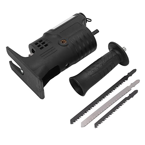 ブラック電動ドリルからチェーンソーAコン、電動レシプロソーコン、ABSとスチールl、木材、スチール用のコンパクトで軽量