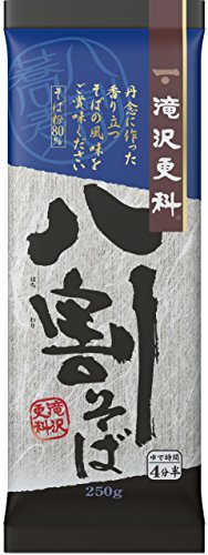 滝沢更科 八割そば 250g