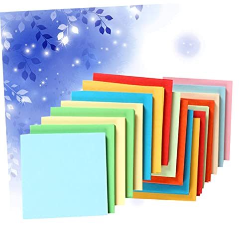 BETOOKY 500Pcs Origami Papel Colorido Origami Papel Colorido Para Papel Origami Para Folhas De Artes