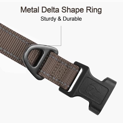 image for Joytale Reflective Dog Collar,Soft Neoprene Padded Nylon Pet Collar Ad