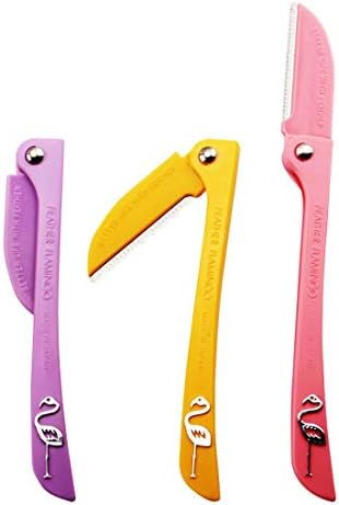 Limo Eyebrow Razor, Facial Hair Trimmer, Eyebrow Shaver Razor, Face Razor and Eyebrow Sharper for Women and Men 3 PCS