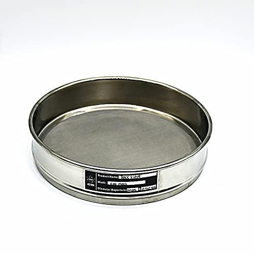 Testez Tamis de Laboratoire Sampling Inspection Pharmacopeia Tamis Standard Tous 304 Sus Sieve Diam.Apertuture de 20 cm 400 Mesh 0.0385 mm