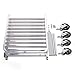 JAXPETY 20 Pan End Load Bun Commercial Dough Baking Full Sheet Pizza Bakers Bakery Cooling Rack