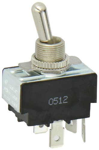 NSI 78080TQ Industries, LLC Toggle Switch, Maintained Contact and Multiple Pole, On Off Circut Function, DPST...
