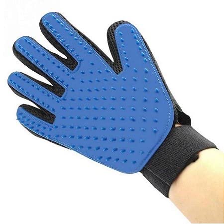 Luva Escova Mágica Nano Magnética Tira Pelos Dos Pets Cães E Gatos