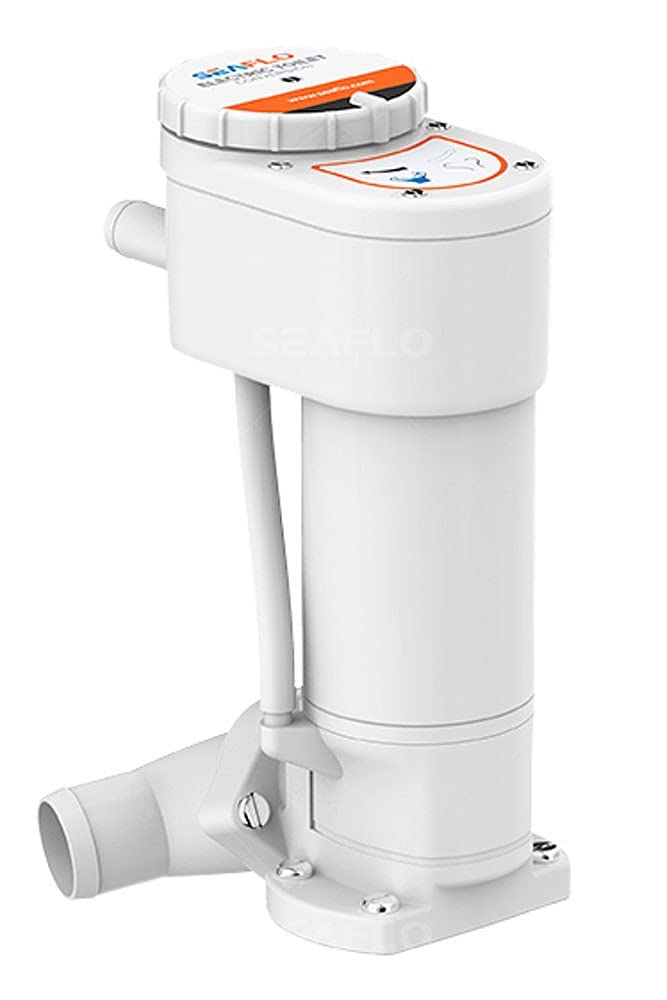 Compass Elektrischer Toiletten-Umrüstsatz I Einfache Umwandlung I Flexibel & Sparsam I Effizientes Spülen I Leichte Installation