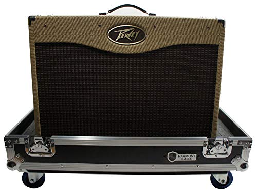Harmony Audio HCGC212C Universal 2X12 Electric Guitar Combo Amp Rolling Flight Case - Thumbnail 2