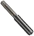 Union Butterfield 1599(M) High-Speed Steel Straight Flute Tap, for Cast Iron, Nitride Finish, Round Shank with Square End, Plug Chamfer, M6-1.00 Thread Size
