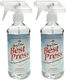 Mary Ellen's Best Press -2 pack - Clear Starch Alternative Ironing Spray, Scentless, 16.9 oz - Wrinkle...
