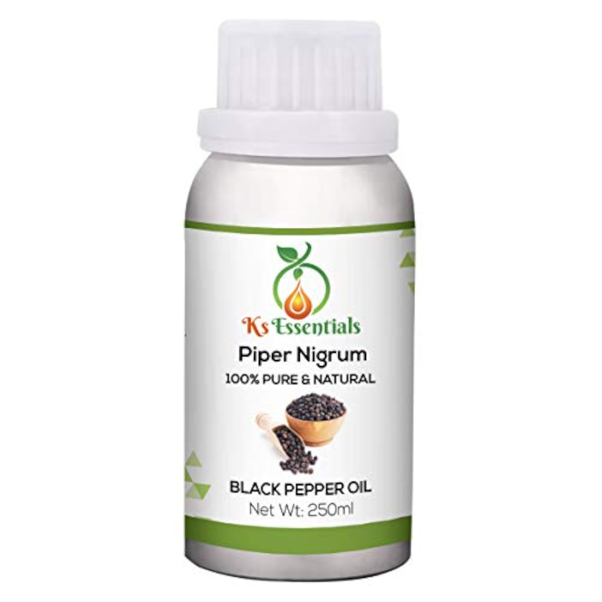 100% Pure Black Pepper Essential Oil, 250 ml