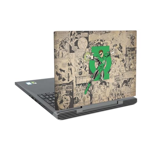 Green Lantern DC Comics collage peau en vinyle de haute précision pour Dell Inspiron 15 7000