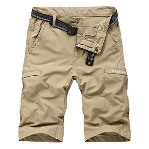 donhobo Mens Quick Dry Cargo Shorts Cover