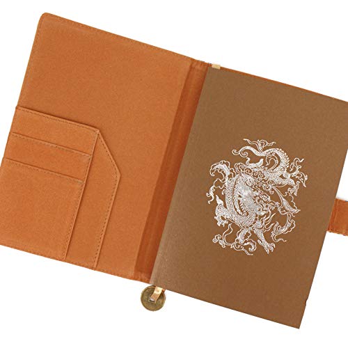 Carnet de notes en brocart chinois idée cadeau soie unique - 4