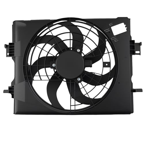 Image of maXpeedingrods Radiator Cooling Fan Assembly for Nissan Kicks S /SR /SV 2018-2023, for Nissan Versa S /SR /SV 2020-2021, 214815RB0B NI3115163 624640