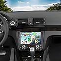CAMECHO 8 Core 4+64G Android 13 Autoradio für BMW 1 Serie E81 E82 E87 E88 mit Navi Carplay Android Auto,9 Zoll Bildschirm Radio 2 Din mit Bluetooth5.0 RDS/FM WiFi Mirror Link DSP+Rückfahrkamera