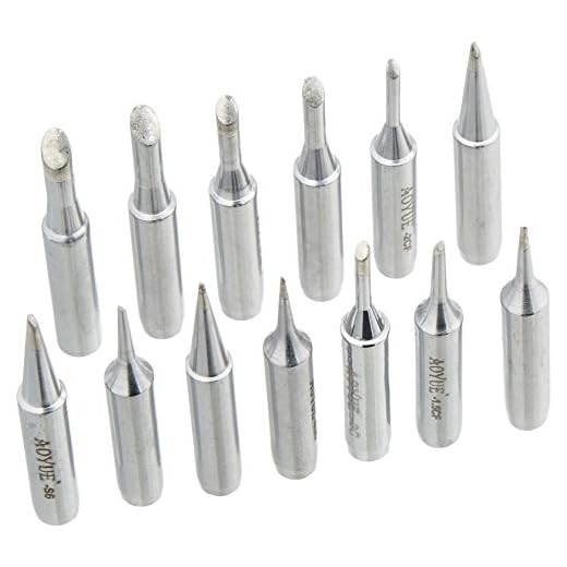 Aoyue/Hakko Bevel Soldering Tip Set of 13 Pcs.