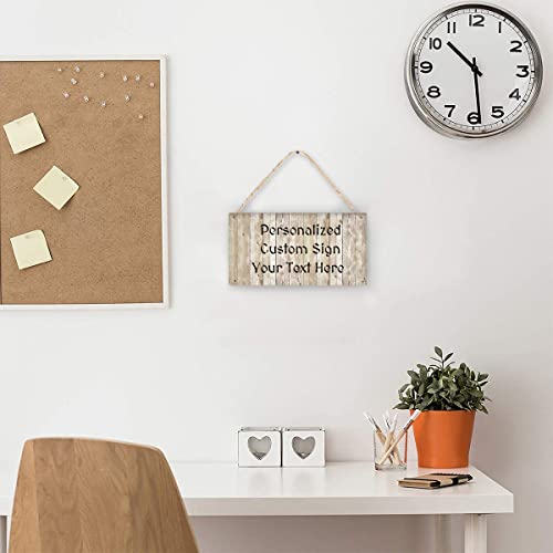 Personalized Custom Wood Signs With Your Text Welcome Front Door Home Wall Art Decor Indoor Outdoor Plaque Gift #TOP6