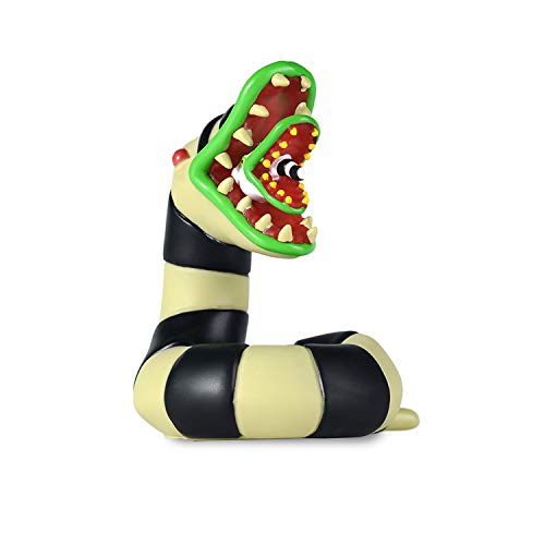 Robe Factory Beetlejuice Sandworm LED Mood Light | Mood Lighting Beetlejuice Figures | Collectible Beetlejuice Worm Mood Lamp | White Mood Light LED Sandworm Figure | Stands 4.75 Inches Tall