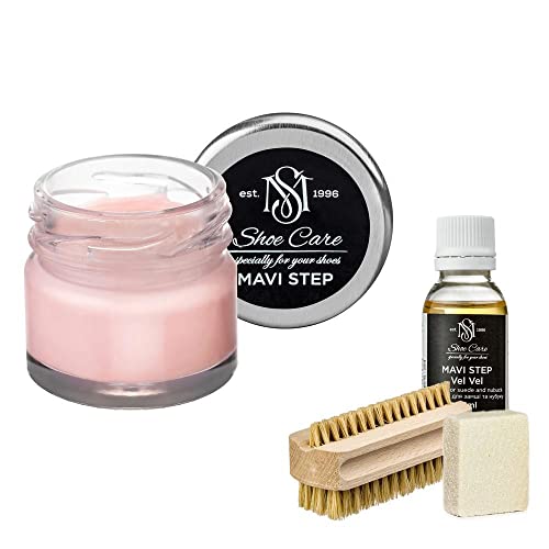 Kit entretien de luxe pour chaussures en daim Aurora coffret prestige