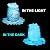 UNIME Glow in The Dark Garden Pebbles Stones Rocks for Yard and Walkways Decor, DIY Decorative Luminous Stones in Blue (200 PCS)