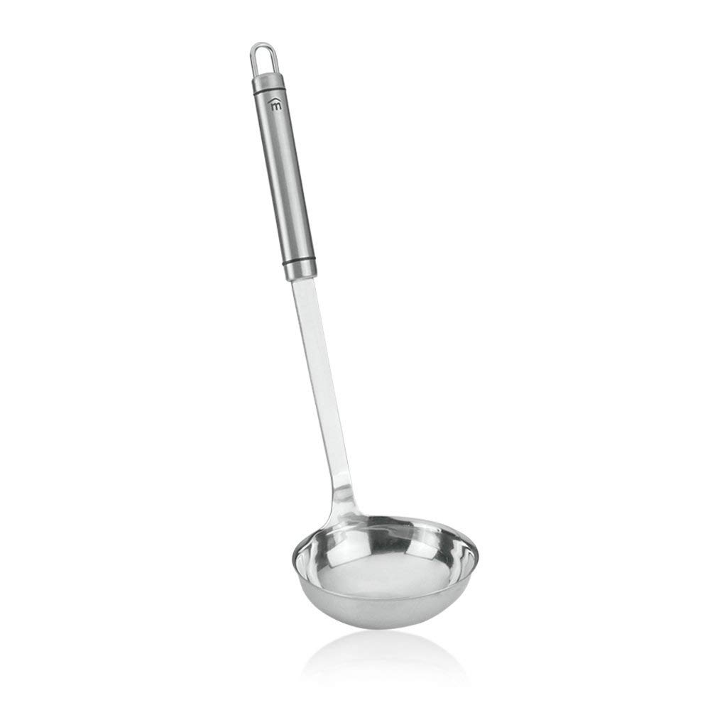 Metaltex Schöpflöffel Victoria – Aus Edelstahl, 8,5 Cm Hoch, 9,5 Cm Breit, Praktischer Küchenhelfer Für Suppen & Saucen