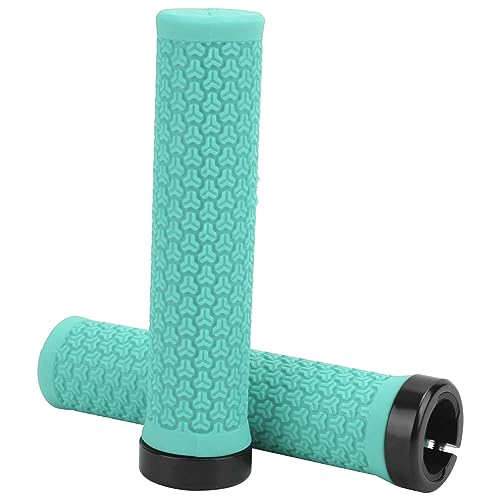 Poignées de guidon vélo bleu en caoutchouc anti-choc et antidérapantes VGEBY