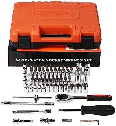Kit combinado de herramientas 53 piezas con estuche plástico miniatura 3