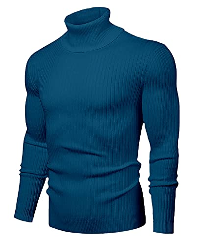 Image of NORTHWIND Men's High Turtle Neck Cotton T-Shirt