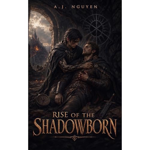 Rise of the Shadowborn Audiolibro Por A. J. Nguyen arte de portada