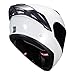 JQF Gear Modular Motorcycle Helmet Dual Visor Flip Up Full Face Helmets SJ-809 DOT Approved for Adults Men Women (SJ-809 Gloss White, M)