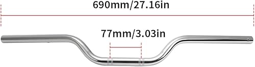 Miniatura 3 de 78 "0.866 in arrastre estilo barra manillar para Honda Kawasaki Suzuki Yamaha Ducati APRILLA BUELL
