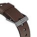 NOMAD Modern Band for Apple Watch 40mm/38mm | Rustic Brown Horween Leather | Black Hardware