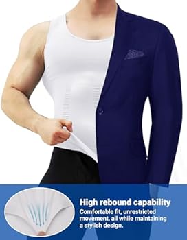 Meetyoo Tanktop voor heren, 5 stuks, mouwloos onderhemd, basislaag