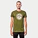 Alpinestars 1213-72660-690-L: Dot Camo Tee Military Lg