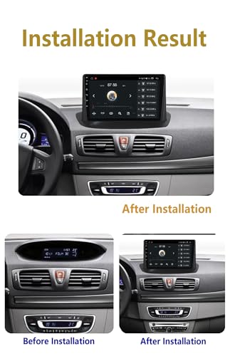 Pantalla táctil de 10" con Android 12 para Renault Megane 3: viaja conectado 7