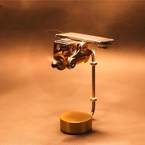 Mini ventilador solar de metal para decorar tu escritorio de forma ecológica 8