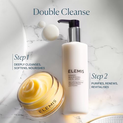 ELEMIS Dynamic Resurfacing Facial Wash - Gentle Daily Gel Cleanser - Enzyme-Powered Skin Refining Formula - Sensitive Skin Friendly - 6.7 fl oz - 5