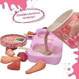 BeG Buddy EIS für Hunde [ohne Zuckerzusatz] als Snack, Hundeeis Selbermachen, Abkühlung Hund, Dog Ice [100% natürlich], Hundeleckerli mit gesunder Erdbeere & Kokos