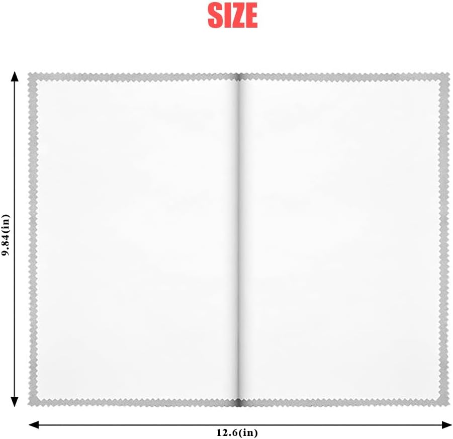 3-Pack Multi-Layer Jewelry Cleaning Cloths 10"x12" Large