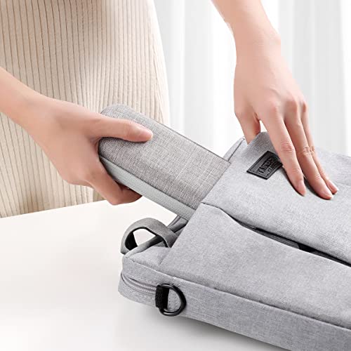 Image of AGPTEK Case Holder for Apple Pencil, Premium Carry Case for Stylus iPad Pro Pen, Pencil, Samsung, Huawei, Apple Pen Accessories, USB Cable, Earphones, Fountain Pen, Grey