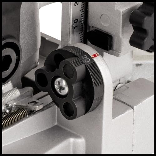 Einhell Tc-Bj 900 Fresatrice Orizzontale Biscottatrice 230-240 V, 860 W, Rosso, Regolabile - 4