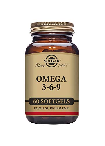 Solgar Solgar Omega 3-6-9, Pesce-Lino-Borragine, Supporto Per Il Cuore, Salute Delle Articolazioni E Della Pelle, Senza Ogm, Senza Glutine E Latticini