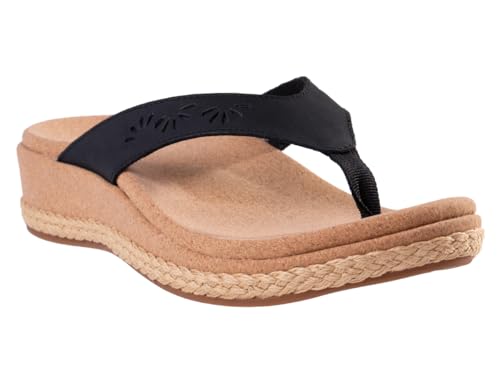 REVITALIGN Women's Kate Wedge, Black, 6.5 by REVITALIGN - Used condition - US$83.26