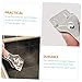 STOBAZA 6-Piece Glass Cleaning Scraper Set Scratch-Free Ceramic Hob Scraper with Blades for Glass and Induction Cooktops Easy to Use for Home and Kitchen Cleaning