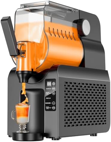 Slushie Machine 88oz - All-in-One Home Slush Maker Frozen Drink Machine | No Ice Needed | 5 Pre-Set Programs | Quiet Operation | Auto-Cleaning | Perfect for Milkshake, Margarita, Smoothie, Frappé