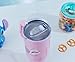Disney Lilo & Stitch Angel Face Stainless Steel Travel Tumbler With Handle, Leak-Resistant Lid, and Reusable Straw | Holds 40 Ounces