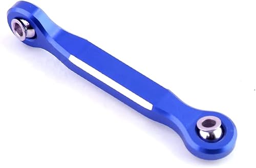 Varilla de acoplamiento servo de aleación de aluminio para 15 TRAXS X-maX Xmaxx 6S 8S RC Monster Truck piezas de actualización, color azul