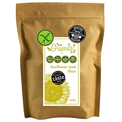 Ground Sunflower Seed Flour 500g - High Protein Keto & Vegan Powder - Gluten Free